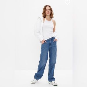 Awesome Midrise Loose Carpenter Jeans